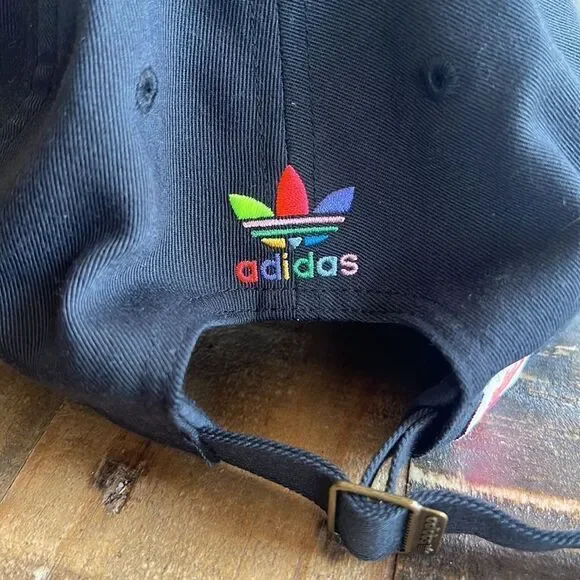 LGBTQ ADIDAS “LOVE UNITeES” Hat NEW WITH TAG - Picture 7 of 7